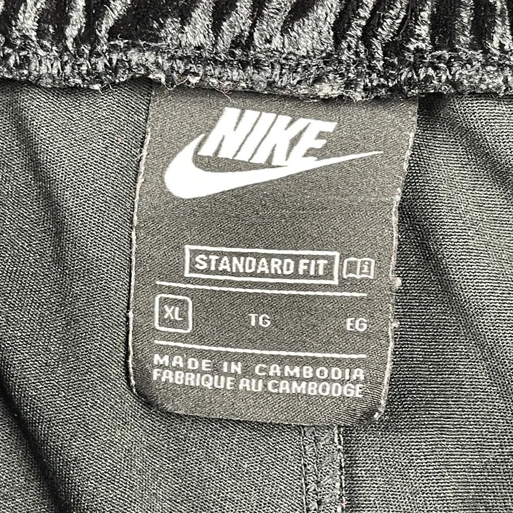 Nike Pants Girls XL Black Sportswear‎ Track Pant French Terry Youth Athleisure